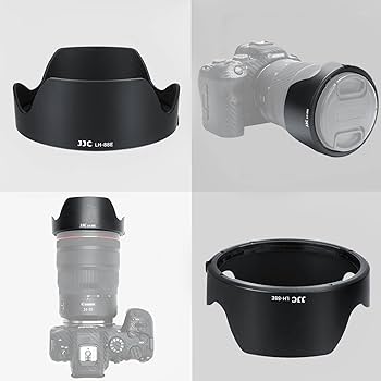 Amazon | JJC EW-88E 可逆式 レンズフード 花形 Canon RF 24